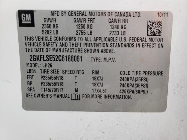 Photo 11 VIN: 2GKFLSE52C6186061 - GMC TERRAIN 