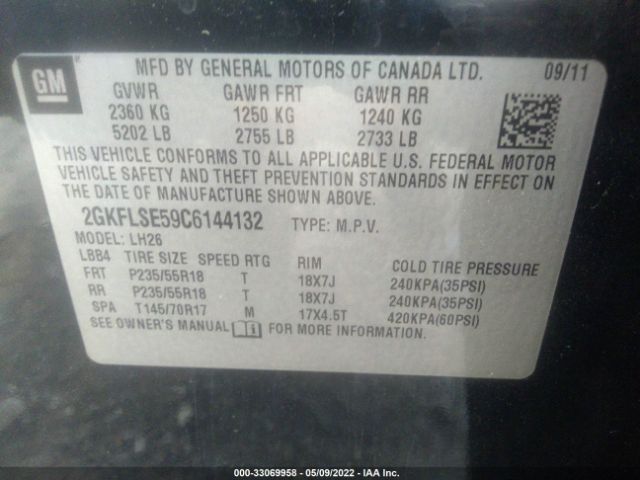 Photo 8 VIN: 2GKFLSE59C6144132 - GMC TERRAIN 