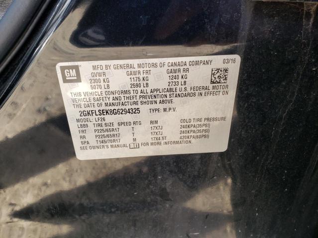 Photo 9 VIN: 2GKFLSEK8G6294325 - GMC TERRAIN SL 