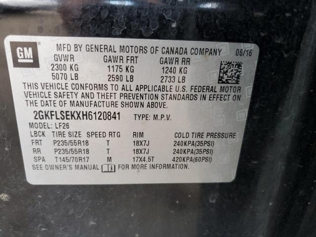 Photo 13 VIN: 2GKFLSEKXH6120841 - GMC TERRAIN 