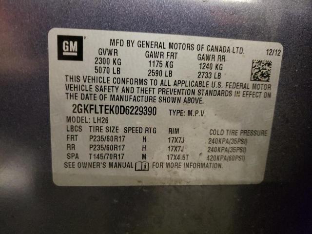 Photo 11 VIN: 2GKFLTEK0D6229390 - GMC TERRAIN 