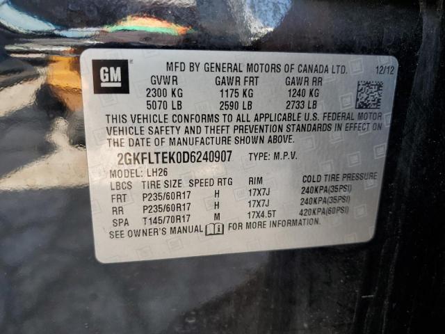 Photo 12 VIN: 2GKFLTEK0D6240907 - GMC TERRAIN 