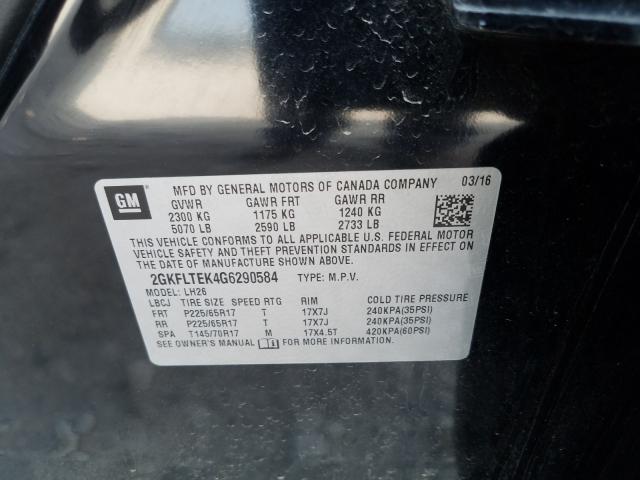 Photo 9 VIN: 2GKFLTEK4G6290584 - GMC TERRAIN SL 