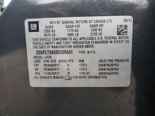 Photo 12 VIN: 2GKFLTEK6D6395641 - GMC TERRAIN SL 