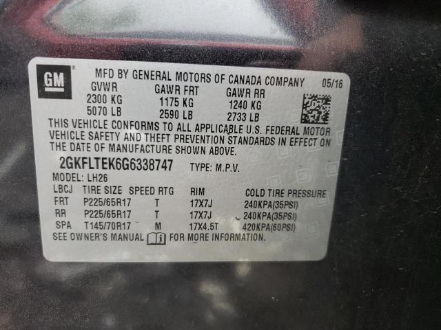 Photo 11 VIN: 2GKFLTEK6G6338747 - GMC TERRAIN SL 