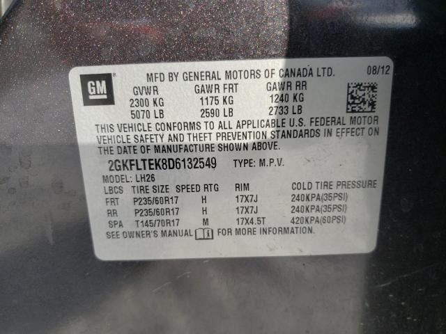 Photo 9 VIN: 2GKFLTEK8D6132549 - GMC TERRAIN 