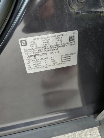 Photo 9 VIN: 2GKFLUE30F6178930 - GMC TERRAIN DE 