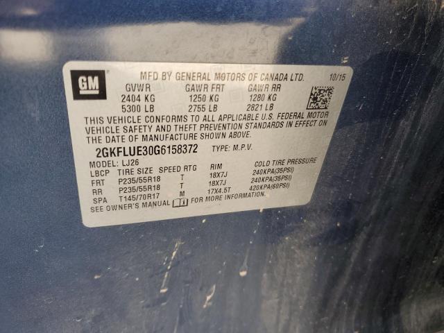 Photo 12 VIN: 2GKFLUE30G6158372 - GMC TERRAIN 