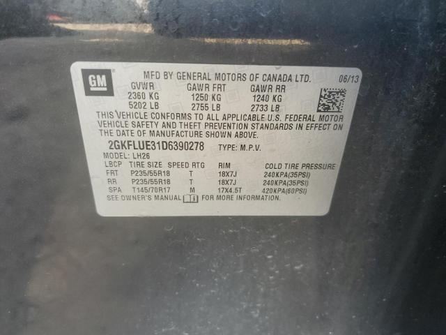 Photo 12 VIN: 2GKFLUE31D6390278 - GMC TERRAIN SL 