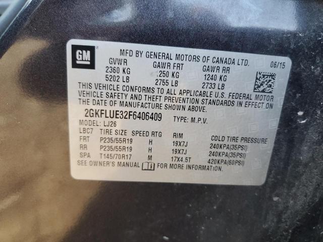 Photo 12 VIN: 2GKFLUE32F6406409 - GMC TERRAIN DE 