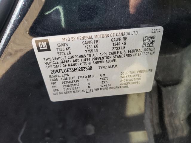 Photo 9 VIN: 2GKFLUE33E6263338 - GMC TERRAIN DE 