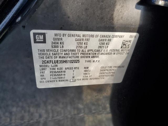 Photo 12 VIN: 2GKFLUE35H6102025 - GMC TERRAIN SL 