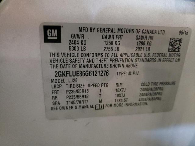 Photo 12 VIN: 2GKFLUE36G6121276 - GMC TERRAIN 