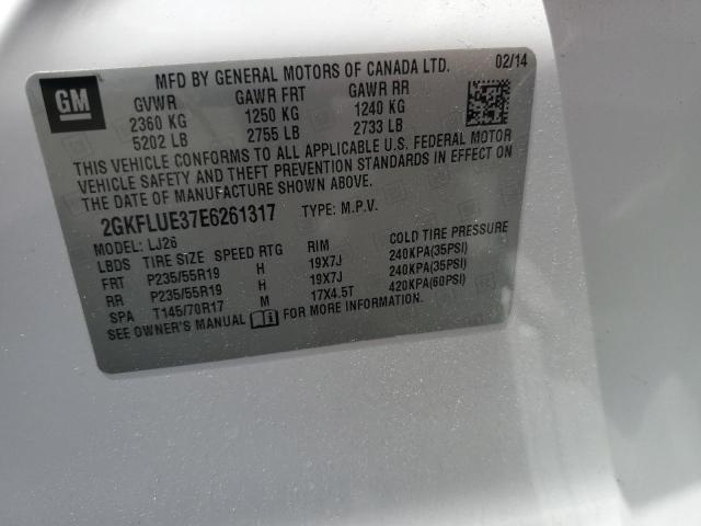 Photo 12 VIN: 2GKFLUE37E6261317 - GMC TERRAIN DE 