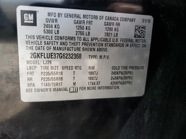 Photo 12 VIN: 2GKFLUE37G6232368 - GMC TERRAIN 