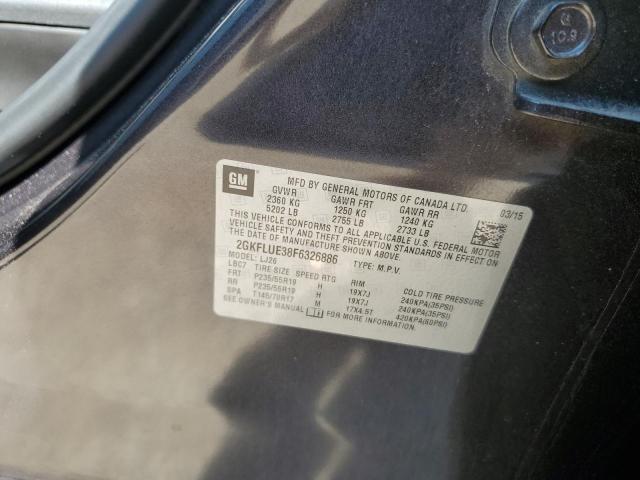 Photo 13 VIN: 2GKFLUE38F6326886 - GMC TERRAIN DE 