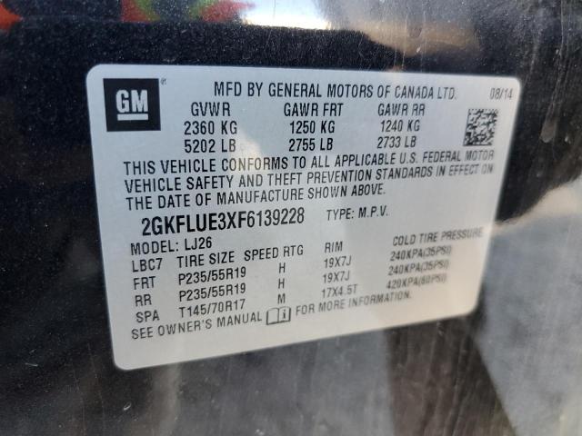 Photo 12 VIN: 2GKFLUE3XF6139228 - GMC TERRAIN DE 