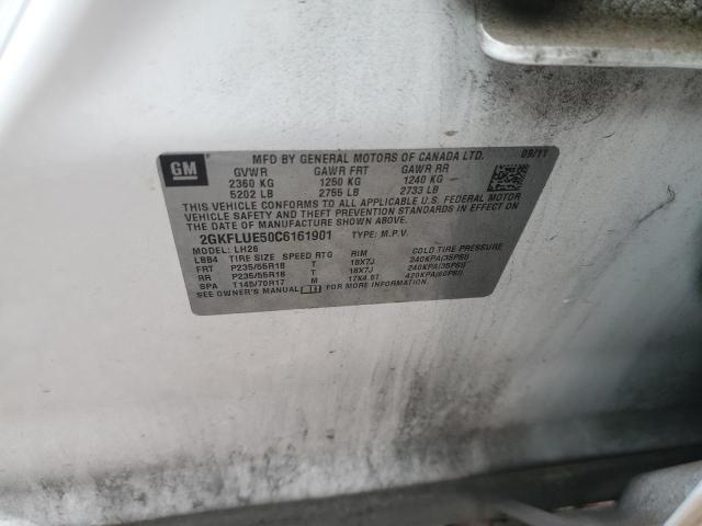 Photo 12 VIN: 2GKFLUE50C6161901 - GMC TERRAIN SL 