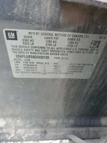 Photo 12 VIN: 2GKFLUE50C6309125 - GMC TERRAIN SL 