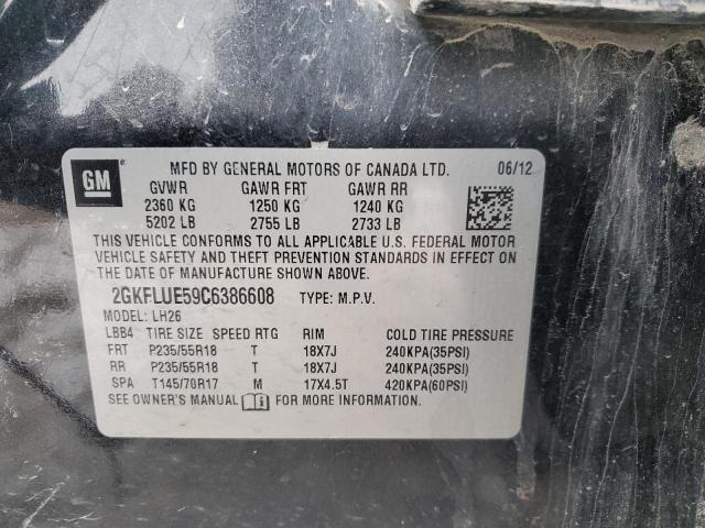 Photo 11 VIN: 2GKFLUE59C6386608 - GMC TERRAIN 