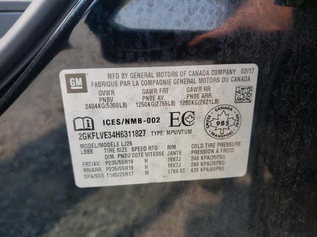 Photo 12 VIN: 2GKFLVE34H6311827 - GMC TERRAIN DE 