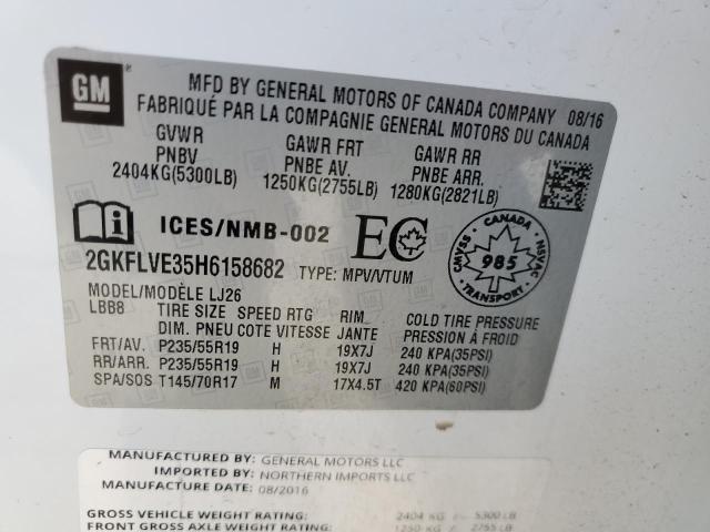 Photo 11 VIN: 2GKFLVE35H6158682 - GMC TERRAIN DE 