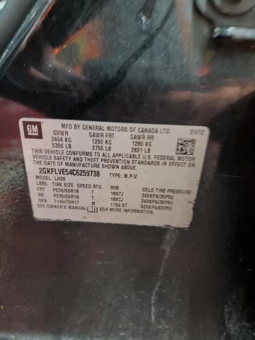 Photo 12 VIN: 2GKFLVE54C6259738 - GMC TERRAIN SL 