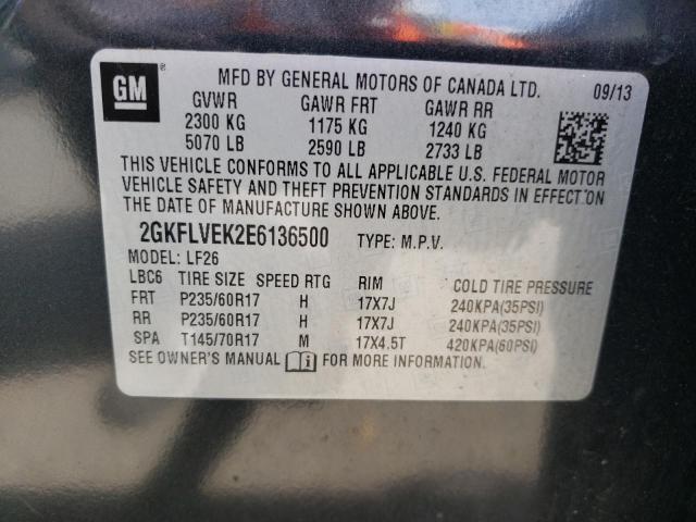 Photo 13 VIN: 2GKFLVEK2E6136500 - GMC TERRAIN 