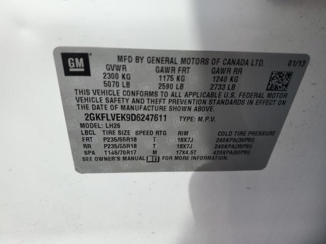 Photo 12 VIN: 2GKFLVEK9D6247611 - GMC TERRAIN 