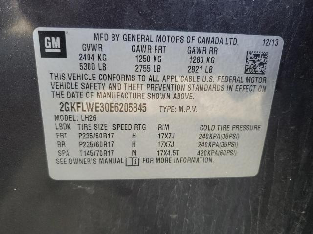 Photo 13 VIN: 2GKFLWE30E6205845 - GMC TERRAIN SL 