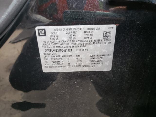 Photo 9 VIN: 2GKFLWE31F6421124 - GMC TERRAIN SL 