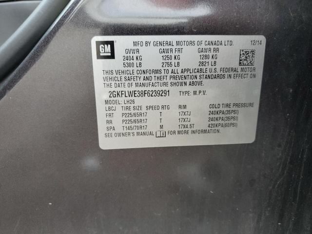 Photo 13 VIN: 2GKFLWE38F6239291 - GMC TERRAIN SL 