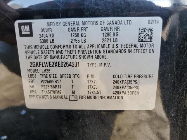 Photo 12 VIN: 2GKFLWE3XE6264501 - GMC TERRAIN SL 