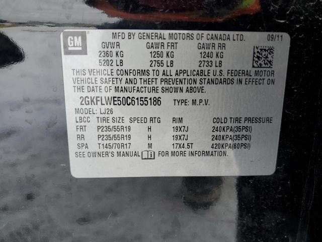 Photo 12 VIN: 2GKFLWE50C6155186 - GMC TERRAIN 