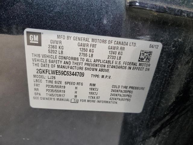 Photo 12 VIN: 2GKFLWE59C6344709 - GMC TERRAIN SL 