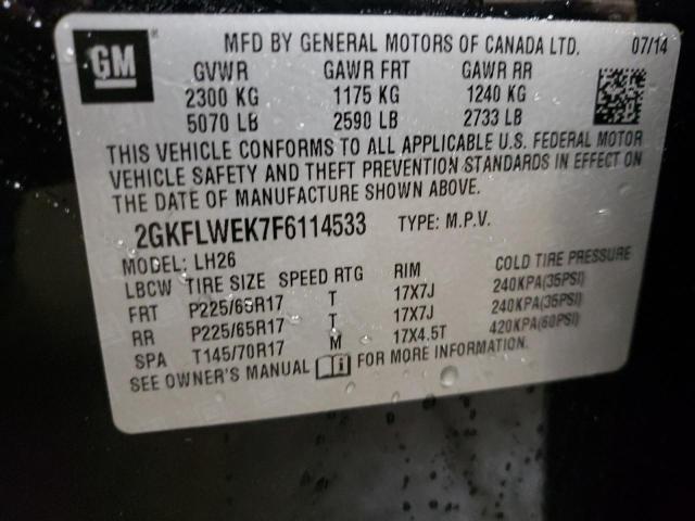 Photo 9 VIN: 2GKFLWEK7F6114533 - GMC TERRAIN SL 