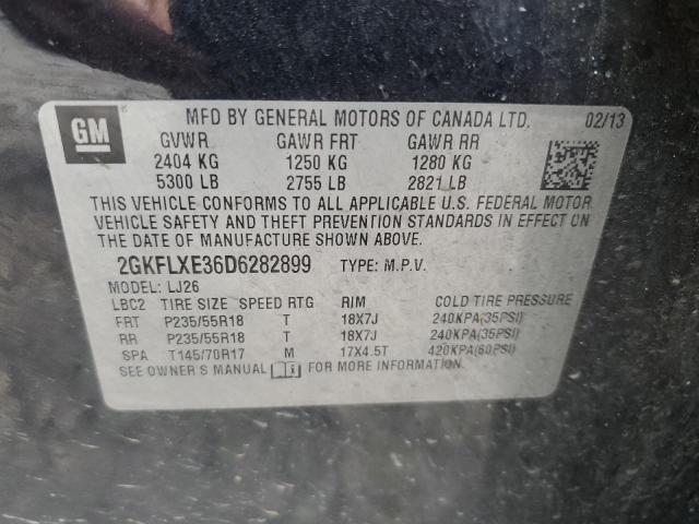 Photo 12 VIN: 2GKFLXE36D6282899 - GMC TERRAIN SL 