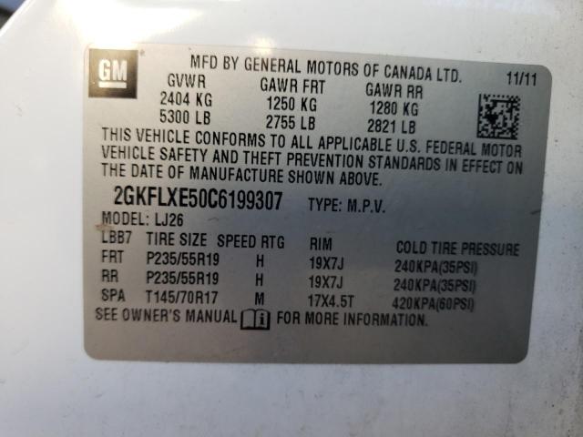 Photo 12 VIN: 2GKFLXE50C6199307 - GMC TERRAIN SL 