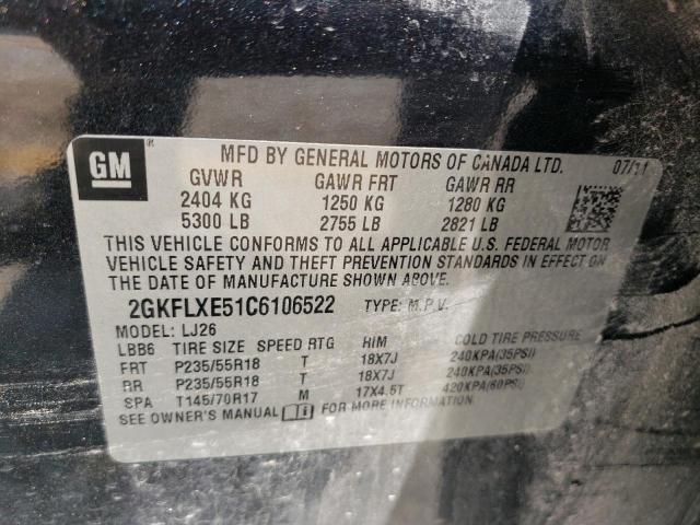 Photo 13 VIN: 2GKFLXE51C6106522 - GMC TERRAIN SL 