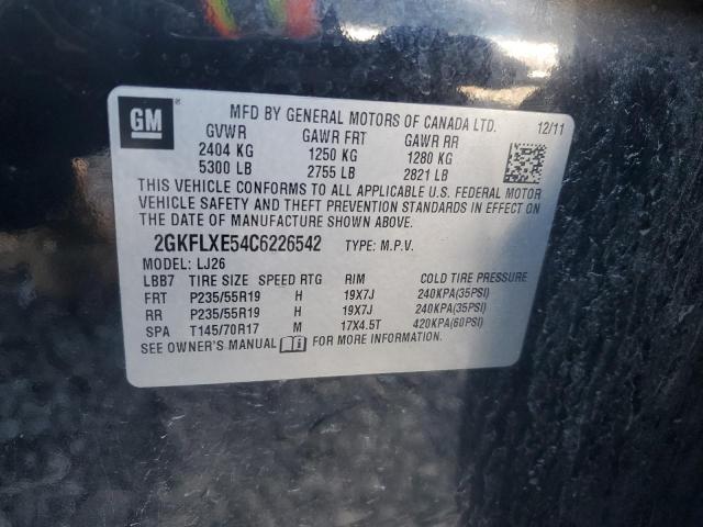 Photo 12 VIN: 2GKFLXE54C6226542 - GMC TERRAIN SL 