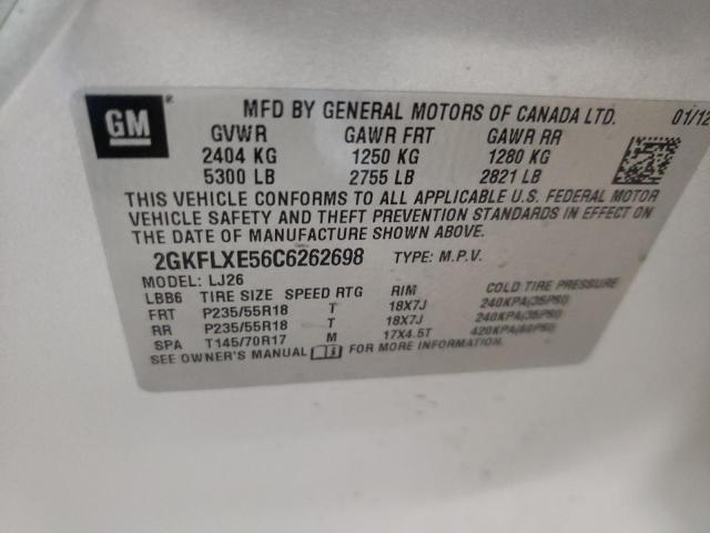 Photo 12 VIN: 2GKFLXE56C6262698 - GMC TERRAIN SL 