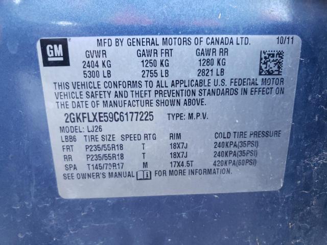 Photo 9 VIN: 2GKFLXE59C6177225 - GMC TERRAIN SL 