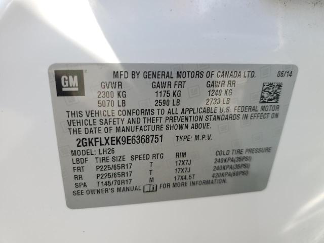 Photo 12 VIN: 2GKFLXEK9E6368751 - GMC TERRAIN SL 