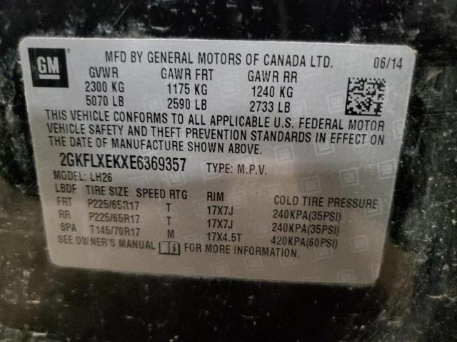 Photo 12 VIN: 2GKFLXEKXE6369357 - GMC TERRAIN 