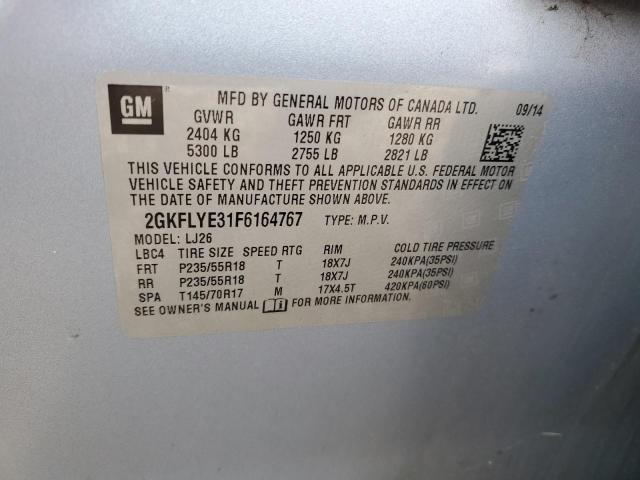 Photo 12 VIN: 2GKFLYE31F6164767 - GMC TERRAIN 