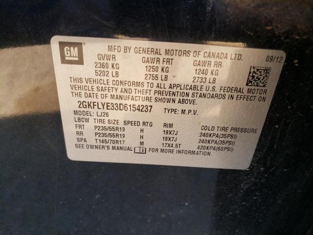 Photo 9 VIN: 2GKFLYE33D6154237 - GMC TERRAIN DE 