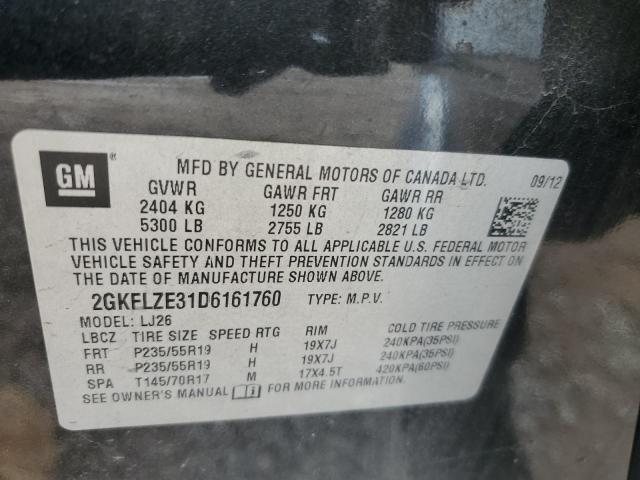 Photo 12 VIN: 2GKFLZE31D6161760 - GMC TERRAIN 