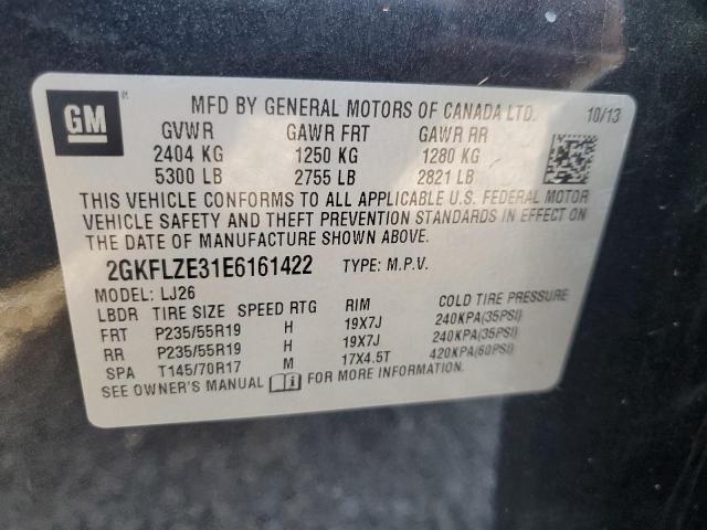 Photo 12 VIN: 2GKFLZE31E6161422 - GMC TERRAIN DE 