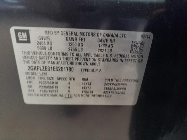 Photo 11 VIN: 2GKFLZE31E6261780 - GMC TERRAIN DE 