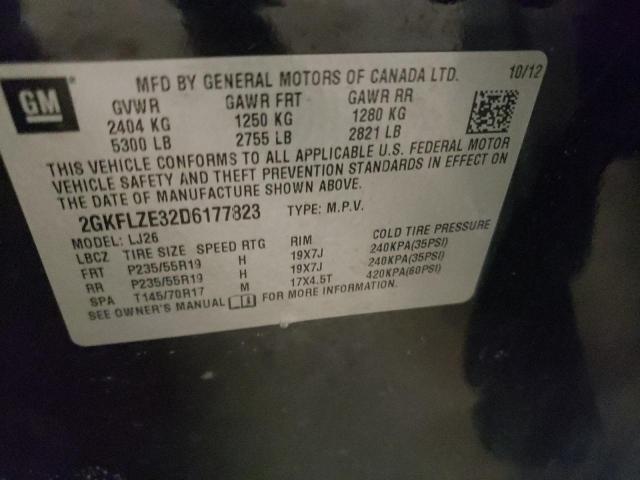 Photo 12 VIN: 2GKFLZE32D6177823 - GMC TERRAIN DE 